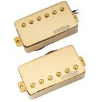 Wilkinson Vintage Alnico 5 PAF Style Humbucker Pickups Set for Epiphone USA Les Paul SG Style Electric Guitar, Gold