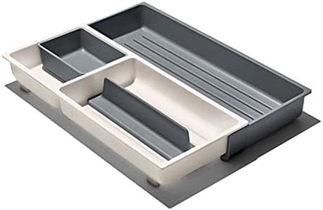 OXO Good Grips Expandable Kitchen Tool Drawer Organiser, White