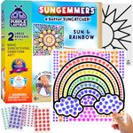 SUNGEMMERS Diamond Art Kids Craft Kit - Arts and Crafts for Kids 6-8 - Stocking Stuffers for Kids, 5 6 7 8 9 10 Year Old Girl Gift Ideas, Boy Gifts & Girls Gifts 8-12 Years Old - Toys for Girls 7-10