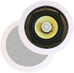 Monoprice Caliber In Ceiling Speakers 8 Inch Fiber 2-Way (pair) - 104104