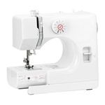 QWORK® Portable Sewing Machine, 12 Stitch Patterns, Double Speed, Automatic Thread Winding, LED Sewing Light, Includes Sewing Accessories