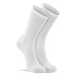 Fox River Wick Dry Coolmax Liner Socks, White, Large