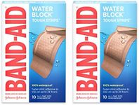 Band-Aid Brand Adhesive Bandages, Extra Large Tough Strips, Waterproof, 10 Count by Band-Aid