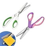 Pcmursal 2 Pcs Pinking Shears for F