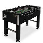 BOOT BOY 'Nero' Foosball Table 48 Inch Strong Sturdy Soccer Table for Adults Vigorous Indoor for Aggressive Games at Home, Office, Co-Living & Co-Working