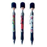 Souvenirs Set of 3 Soldier Head London Famous Landmarks Union Jack Ball Pens, London Collectable British Gift Pen Guardsman