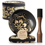 Silent Mind Tibetan Singing Bowl Set – Easy to Play & Beginner Friendly Meditation Bowl with Cushion, Mallet & Case | Stress Relief & Mindfulness | Gift-Ready