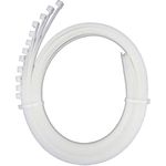 SCHOFIC Cable Zip Ties Heavy Duty 250 MM [Size 10.1 INCH], Ultra Strong Plastic [Polyamide] Wire Ties with [120 Pounds] Tensile Strength, Nylon Tie Wraps with 7.2 MM Width (50, WHITE)