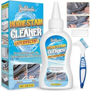 Mold Stain Cleaner Gel, 8 Fl oz All-Purpose Gel for Home Use on Washing Machine Gasket, Bathroom Grout, Sink, Shower, Caulk, and Front Loader Seal