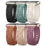 Witzon Floral Engraved Bands Compat