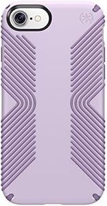 Speck Products Presidio Grip Cell Phone Case for iPhone 7/6S/6 - Whisper Purple/Lilac Purple