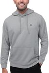 INTO THE AM Pullover Hoodies for Men - Lightweight Casual Fleece Slim Fit Basic Pullover Sweatshirt (Grey, 4X-Large)