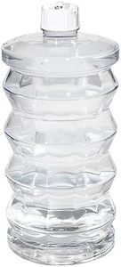 RIZZARI Automatic Water Feeder Bottle, 100% BPA-Free, Gravity Stainless Steel Water Dispenser Bottle, Large Capacity for Cats and Dogs (White,Large)