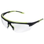 Sellstrom 72000AZ S72000 XP410 Saftey Glasses - Clear, Anti-Fog, Black/Green