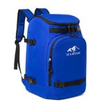 Hamish 50L Blue Waterproof Ski Boot Bag for Ski Helmet, Goggles, Gloves, Skis, Snowboard & Accessories