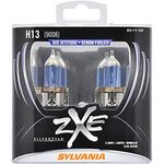 Sylvania H13SZ.PB2 White H13 SilverStar zXe High Performance Halogen Headlight Bulb, (Pack of 2)