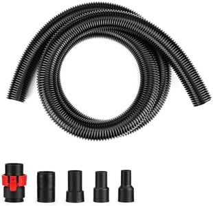 Shop-Vac Premium Universal Hose Plastic 8'X 1-7/8", Vacuum Hose Compatible with Rigid, Dewalt, Husky, Craftsman, Bauer, Masterforce Vacuum Cleaners