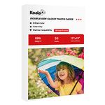 Koala Photo Paper 13x19 Inches Heavyweight Double Sided High Glossy 50 Sheets 260gsm only Compatible with Inkjet Printer