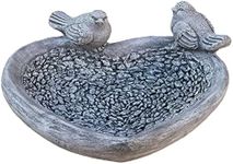 stoneandstyle XL Bird Bath with 2 B
