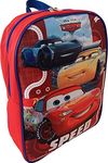 Cars Lighting McQueen 15" School Bag Backpack, Red-blue, 15", Classic