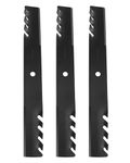 ACEBRI Mulching Blades 61 '' Fit for Bobcat 112111-03,for Bunton 79-117,PC005,for Encore 823006, for Ransomes 42180B,for Scag 48111,for Snapper 1520842,1-7081,for Ferris 1520842 Mower Blades 3Pack