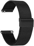 TStrap Mesh Watch Band Metal - Blac