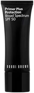 Bobbi Brown Primer Plus Protection Broad Spectrum SPF 50 | Protective Face & Makeup Primer, 1.4 Fl Oz