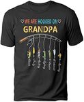 Personalized Dad Grandpa Fishing T 