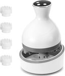 Bestcool Electric Scalp Massager, Cordless Head Massager 3 Kneading Modes Cat Massager 5 Intensity Levels Handheld Head Massager Portable Scalp Massager for Pets Shoulder Head Back Muscles Relaxation