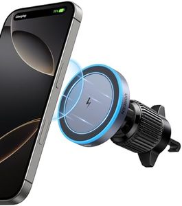 UGREEN Magsafe Car Charger, 15W Qi Wireless Charging Mount Holder, Fast Charge Air Vent Phone Cradle Compatible with iPhone 16 15 14 13 12 Series