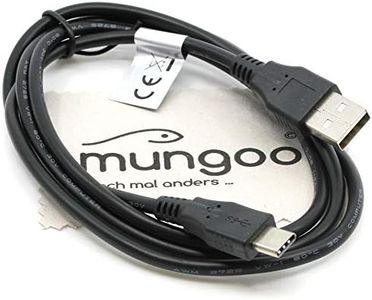Cavo di ricarica USB adatto per Logitech MX Master 3 Mouse, MX Master 3S, MX Keys (Mini), tipo C, mouse per computer da 1 m con panno per la pulizia dello schermo mungoo