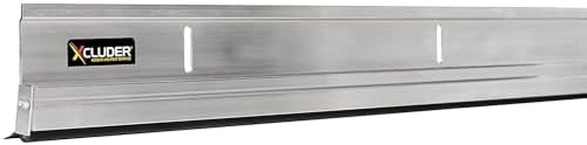 Xcluder 36" Versa-Line Rodent Proof Door Sweep, Mill Aluminum Finish – Seals Out Rodents and Pests, Easy to Install, Maximum Adjustability; Under-Door Seal; Rodent Proof