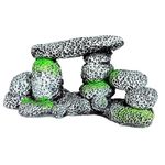 GIG BAZAAR-Aquarium Stone Rock for Fish Tank Underwater Landscape Decoration Ornamental Accessories. (Grey)