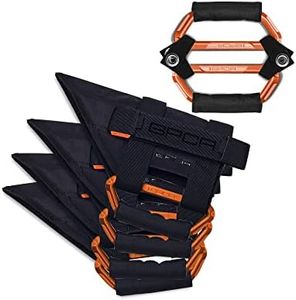 GPCA Metal Grab Handles for Jeep Wrangler 4xe, JL, JT, JK, Sport, Sahara, Rubicon and Gladiator 4DR/2DR 2007-2023 GP Grip PRO, Foldable Patented, 4+2 Packs, Grabber Orange