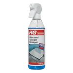 HG Glass and Mirror Cleaner, Streak-Free Glass Cleaner, Effectively Removes Grease & Dirt from Windows & Surfaces Quickly - 500ml Spray (142050106)