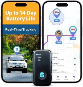 Spytec Mini GPS Smart Tracker for Vehicles, Cars, Trucks, Up to 14 Day Battery Life, Small GPS Tracking Device for Kids, Unlimited Updates, Worldwide Real-Time Tracking, USA Made Tech, Low Cost Plan