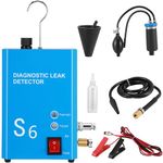 Automotive Smoke Leak Detector Kit with Built-in Air Pump, EVAP Smoke Machine Car Leak Tester, Diagnostic Tester Pipeline Fuel Leakage Detector, Smoke Tester for 12V Vehicles RV Car Motorcycle Boat