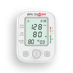 BPL Medical Technologies B19 Digital Blood Pressure Monitor Fully Automatic BP Checking Machine with USB, LCD Display, 3 Years Warranty, White
