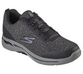 Skechers Mens GO Walk Arch FIT - Orion Black/Grey Walking Shoe - 6 UK (216184)