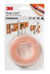 3M Dual Lock Reclosable Fastener SJ3560 - Designed To Give A Translucent Appearance (glass, Acryl Glass (PMMA), Polycarbonate) - 25mm X 1.25m, Engaged Thickness 5.7mm, Translucent (1 Blister Pack)