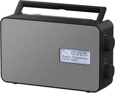 Panasonic Smart Radio – Portable FM/DAB+, Bluetooth, Black