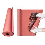 Pink Butcher Paper Roll for Smoking Meat - 30.5 cm x 60 Feet Unbleached Food Grade BBQ, Wrapping Paper for Brisket, Grilling, Barbecue, Oven & Pit Smoker Use.