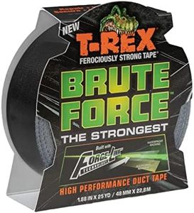 T-Rex Brute Force The Strongest High Performance Duct Tape, 48 mm x 22.5 Meter, Single Roll