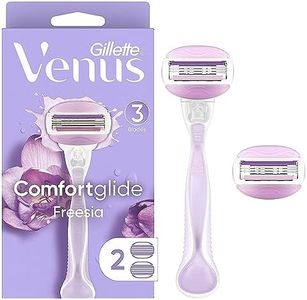 Gillette Venus ComfortGlide Freesia Women's Razor - 1 handle + 2 refills