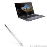 BoxWave Stylus Pen Compatible with ASUS VivoBook Flip 14 TP412FA - AccuPoint Active Stylus, Electronic Stylus with Ultra Fine Tip for ASUS VivoBook Flip 14 TP412FA - Metallic Silver