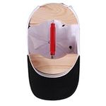 Hat Stretcher for Fitted Hats Large Stretcher for Cowboy Hat Extender Hat Shaper for Fedoras Men Baseball Caps, Red, Large