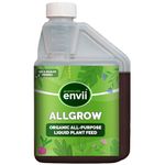 Envii Allgrow, Organic Multipurpose Fertiliser Plant Feed, Liquid Outdoor Plant Food, Perfect for Flowers & Plants - 500ml Makes 115 Litres