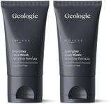 Geologie Daily Face Wash for Sensitive Skin | Fragrance-Free Facial Cleanser for Men & Women | Acne & Oil Control | Non-irritating, Gentle Cleansing & Soothing Face Wash | 2-Pack