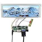 VSDISPLAY 14.9" 1280x390 LCD Screen LTA149B780F with HD-MI DVI VGA Audio Controller Board M.NT68676, for DIY 1up Cabinet/Car Gauge Cluster/Digital Marquee Monitor