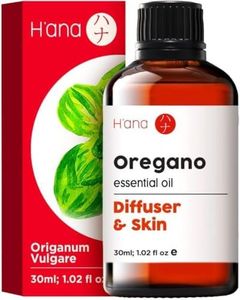 H’ana Oregano Essential Oil for Wellness - 100% Natural Oregano Oil Essential Oil for Skin - Oil Of Oregano for Nails - Oregano Oil for Diffuser & Nail (30ml)